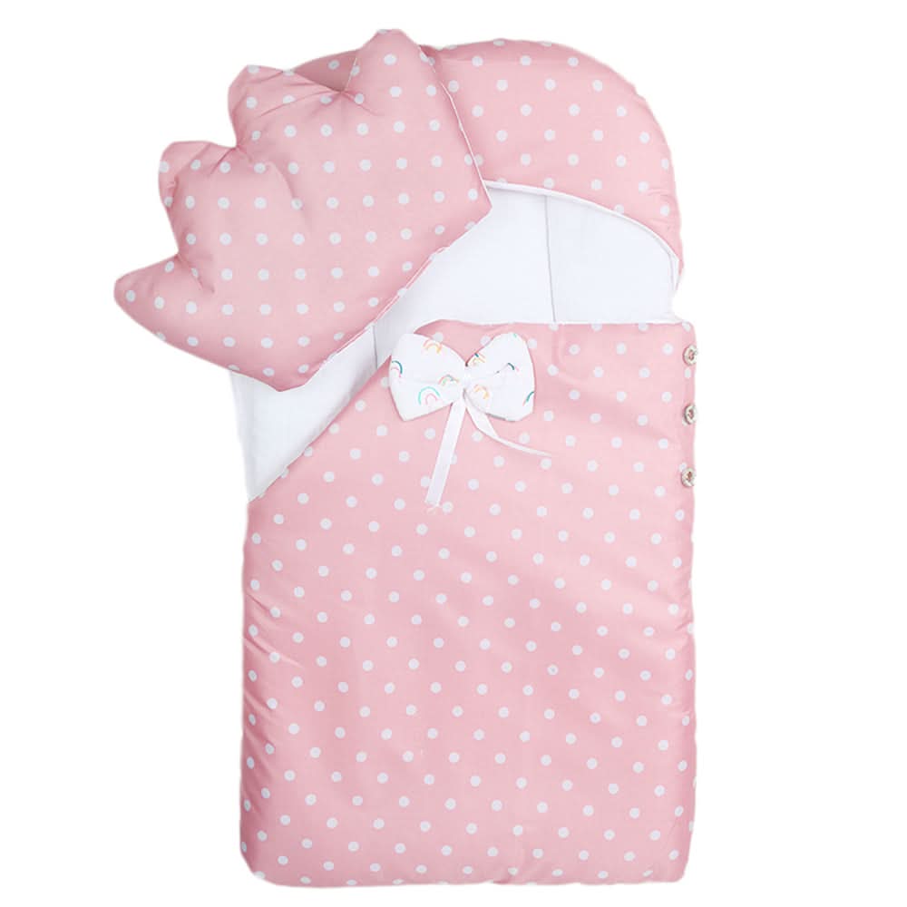 Newborn Sleeping bag Six Button - Light Pink, Kids, Maternity & Sleeping Bag, Chase Value, Chase Value