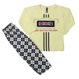 Boys Full Sleeves Suit - Lemon, Kids, Boys Sets And Suits, Chase Value, Chase Value