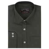 Men's Business Casual Shirt - Olive Green, Men, Shirts, Chase Value, Chase Value