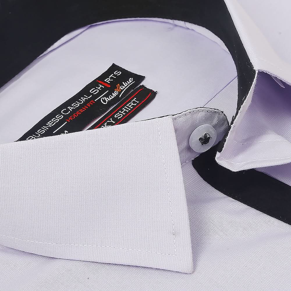 Men's Business Casual Shirt - Purple, Men, Shirts, Chase Value, Chase Value
