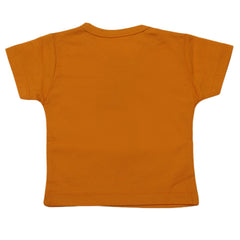 Newborn Boys Half Sleeves T-Shirt - Yellow, Newborn Boys Shirts & T-Shirts, Chase Value, Chase Value