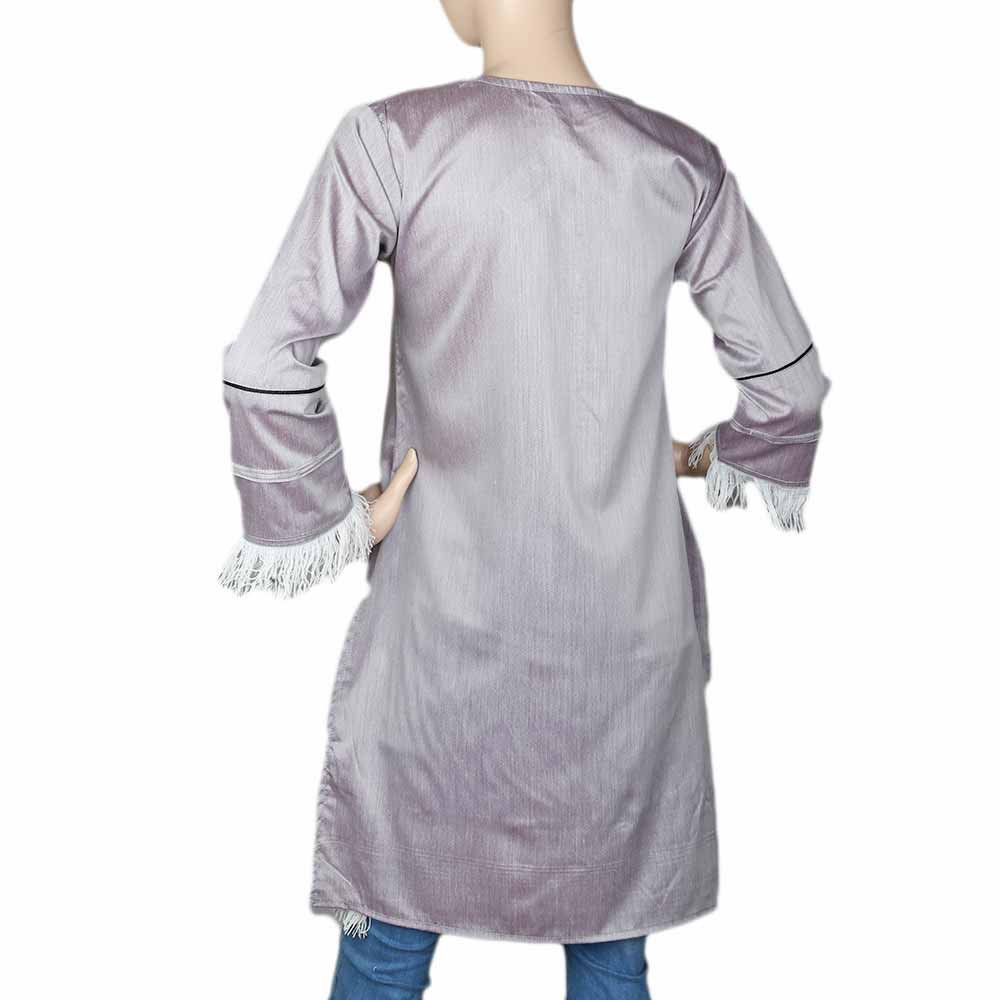 Women's Plain Kurti - Light Purple, Women, Ready Kurtis, Chase Value, Chase Value