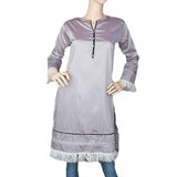 Women's Plain Kurti - Light Purple, Women, Ready Kurtis, Chase Value, Chase Value