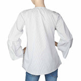 Women's Western Embroidered Top - Light Grey, Women, T-Shirts And Tops, Chase Value, Chase Value