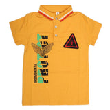 Boys Half Sleeves Polo T-Shirt - Mustard, Kids, Boys T-Shirts, Chase Value, Chase Value