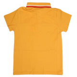 Boys Half Sleeves Polo T-Shirt - Mustard, Kids, Boys T-Shirts, Chase Value, Chase Value