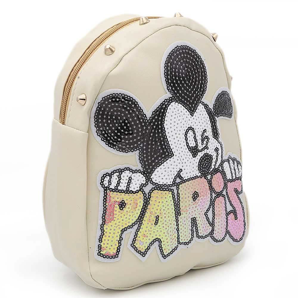 Girls Backpack (7572-C) Fawn, Kids, School And Laptop Bags, Chase Value, Chase Value