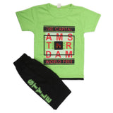 Boys Half Sleeves Suit - Green, Kids, Boys Sets And Suits, Chase Value, Chase Value