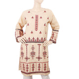 Women's Embroidered Kurti 29 - Skin, Women, Ready Kurtis, Chase Value, Chase Value