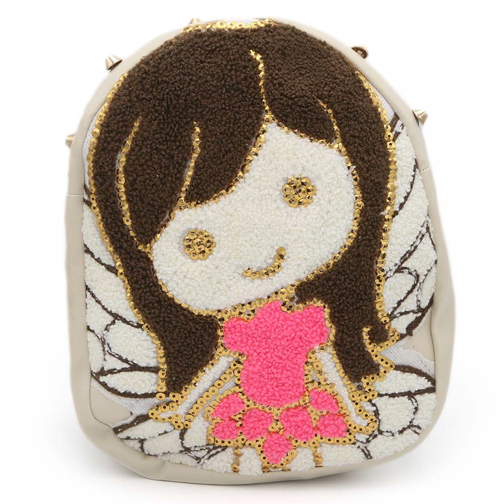 Girls Backpack (7572B) - Fawn, Kids, School And Laptop Bags, Chase Value, Chase Value