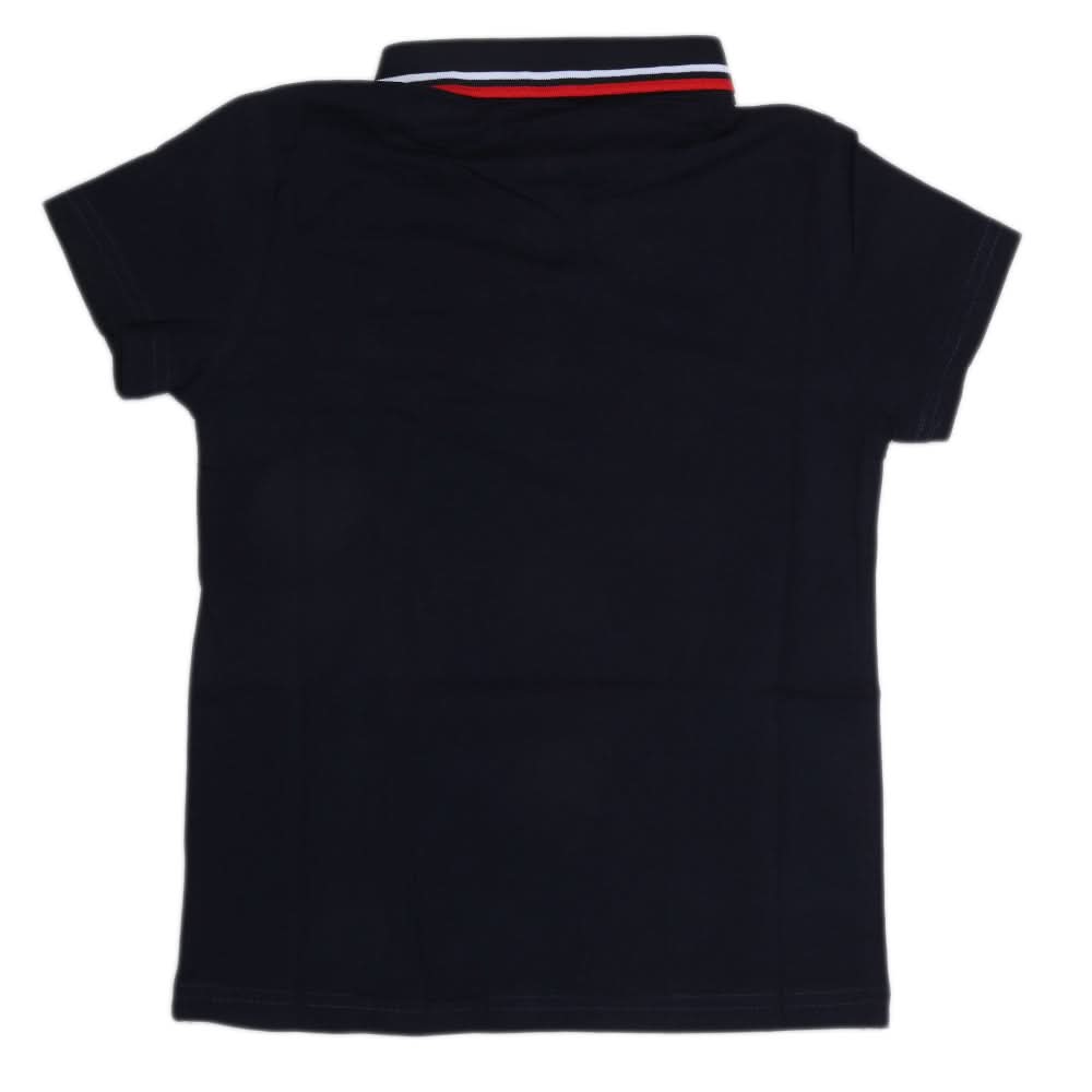 Boys Half Sleeves Polo T-Shirt - Navy Blue, Kids, Boys T-Shirts, Chase Value, Chase Value
