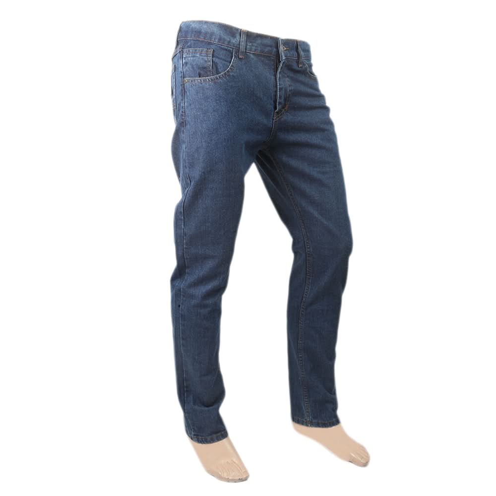 Men’s Denim Pant - Dark Blue, Men, Casual Pants And Jeans, Chase Value, Chase Value