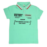 Boys Half Sleeves Polo T-Shirt - Green, Kids, Boys T-Shirts, Chase Value, Chase Value