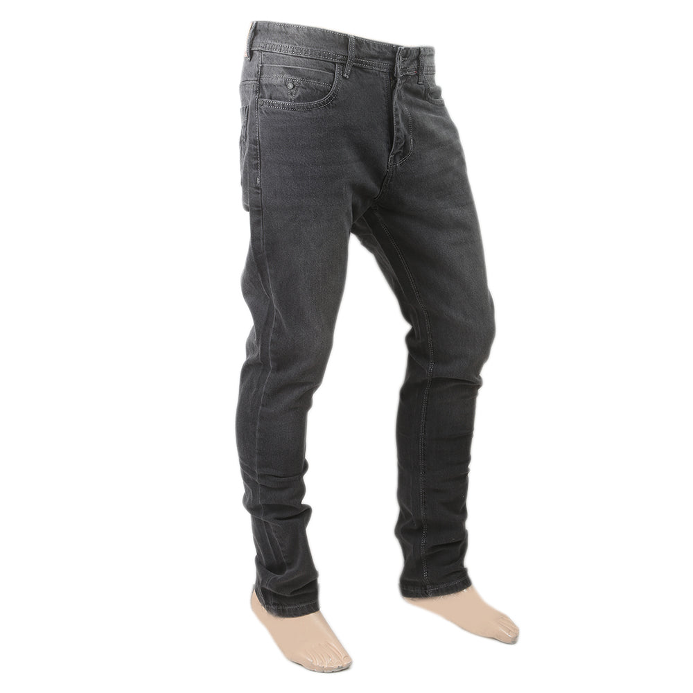 Men's Denim Pant - Dark Grey, Men, Casual Pants And Jeans, Chase Value, Chase Value