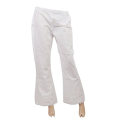 Women's Woven Trouser - White, Women, Pants & Tights, Chase Value, Chase Value