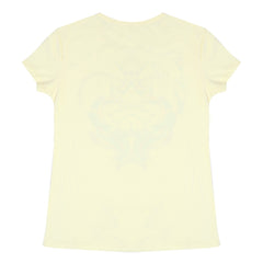 Girls Half Sleeves T-Shirt - Light Yellow, Girls T-Shirts, Chase Value, Chase Value