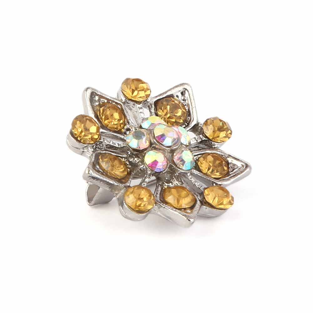 Women's Fancy Brooch - Golden, Women, Scarf Pins & Brooches, Chase Value, Chase Value