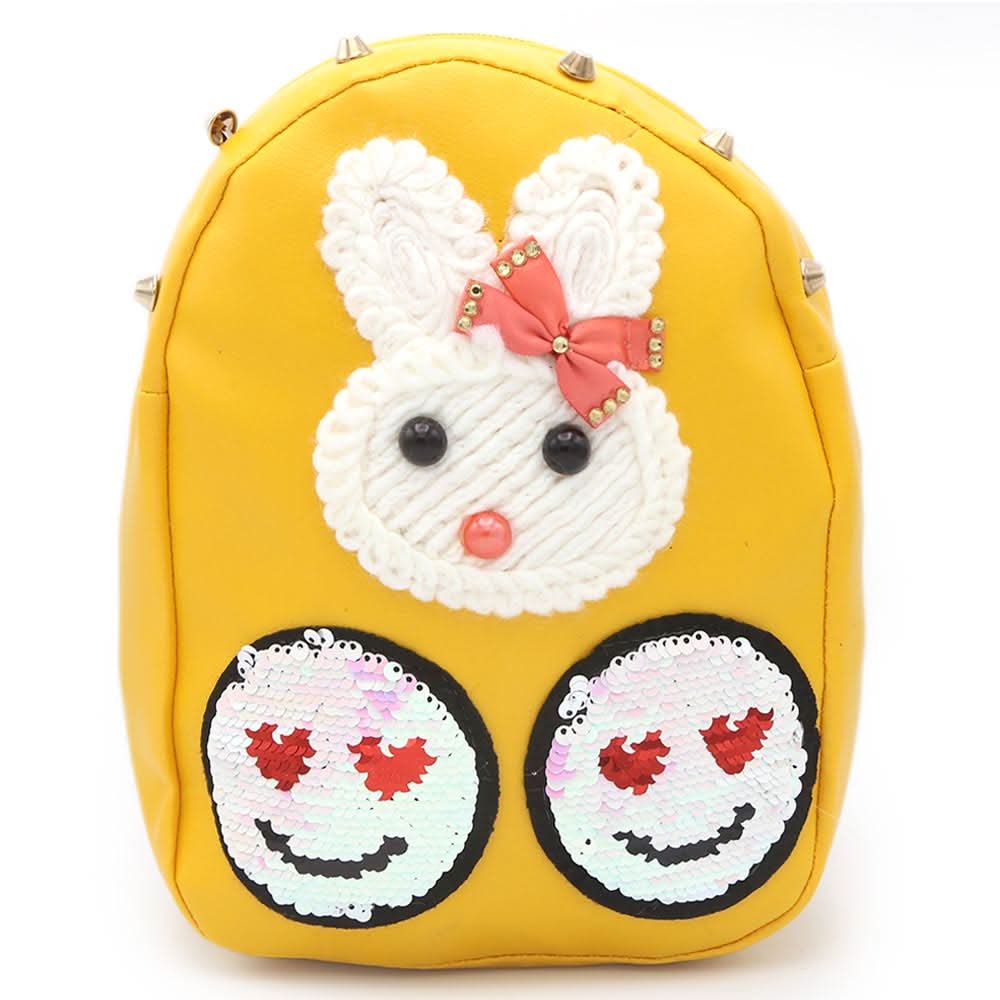 Girls Backpack (7572F) - Yellow, Kids, School And Laptop Bags, Chase Value, Chase Value