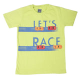 Boys Half Sleeves T-Shirt 3981 - Light Green, Kids, Boys T-Shirts, Chase Value, Chase Value