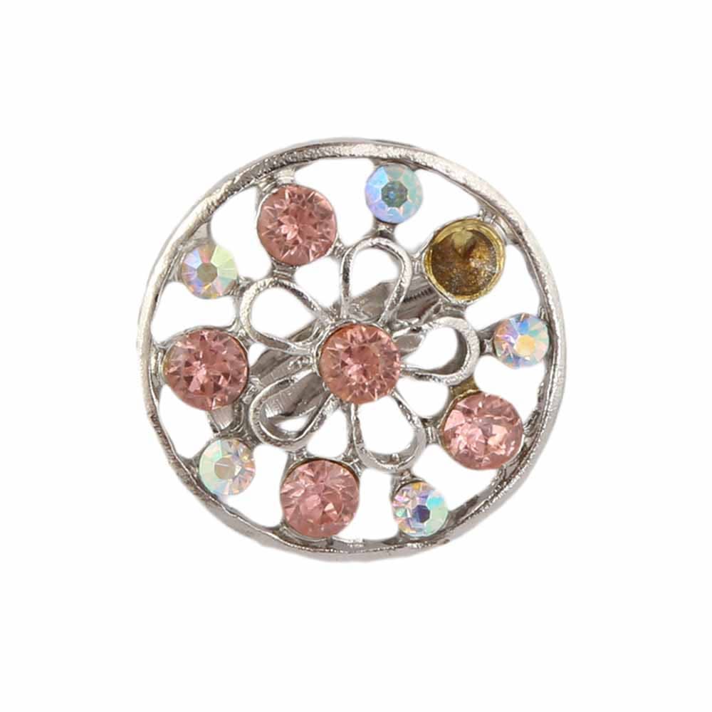 Women's Fancy Brooch - Peach, Women, Scarf Pins & Brooches, Chase Value, Chase Value