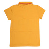 Boys Half Sleeves Polo T-Shirt - Mustard, Kids, Boys T-Shirts, Chase Value, Chase Value