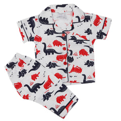 Newborn Boys Night Suit - Red, Newborn Boys Sets & Suits, Chase Value, Chase Value
