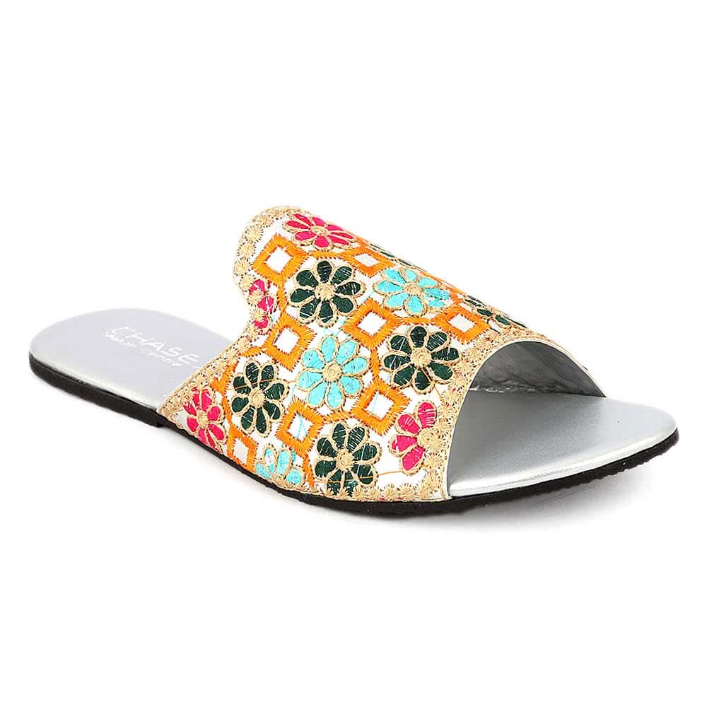 Women's Slipper (045) - Golden, Women, Slippers, Chase Value, Chase Value