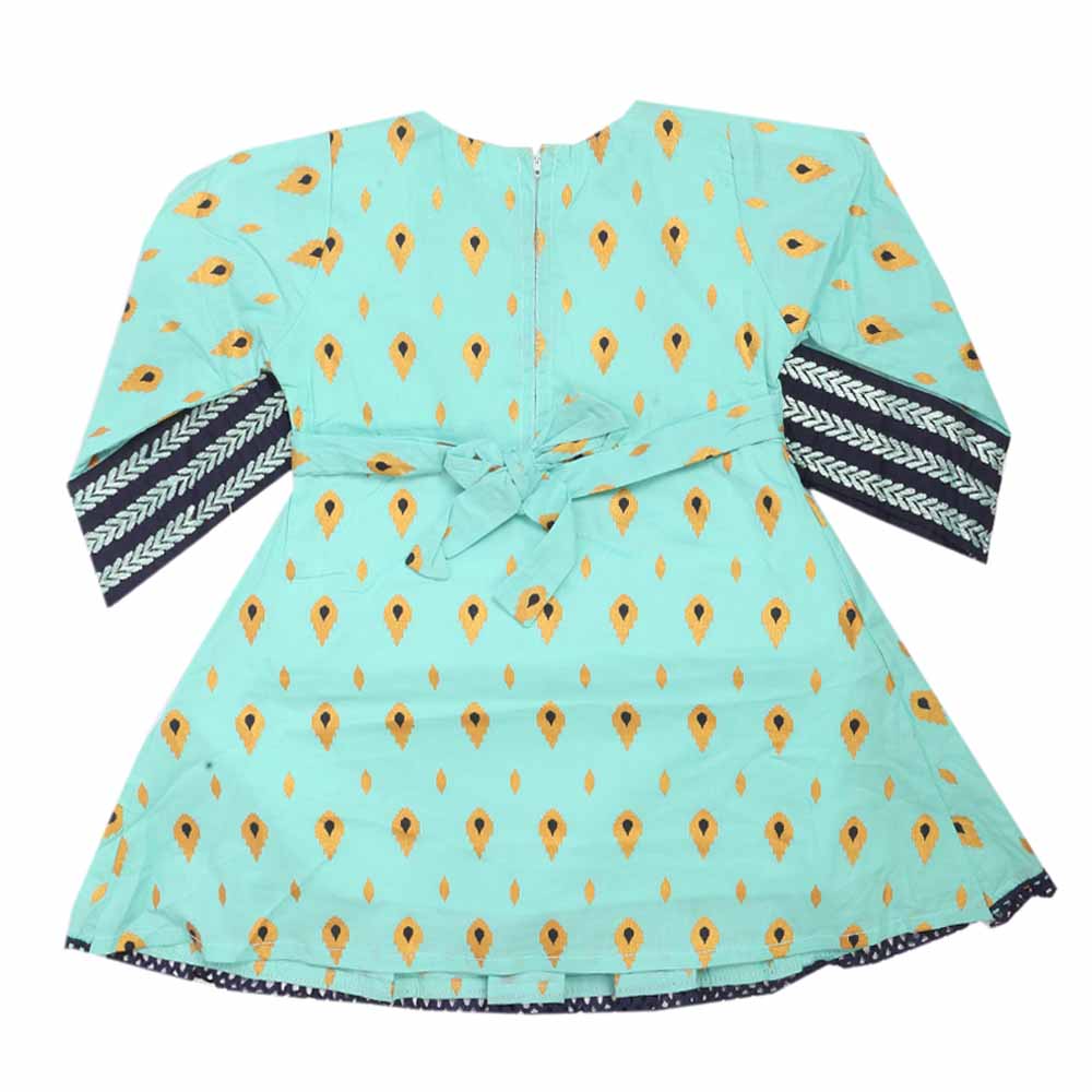 Girls Shalwar Suits - Cyan, Girls Shalwar Kameez, Chase Value, Chase Value