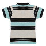 Boys Half Sleeves Polo T-Shirt - Cyan, Boys T-Shirts, Chase Value, Chase Value