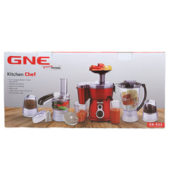Gaba National Kitchen Chef 5 in 1 - GN-922, Home & Lifestyle, Juicer Blender & Mixer, GNE, Chase Value