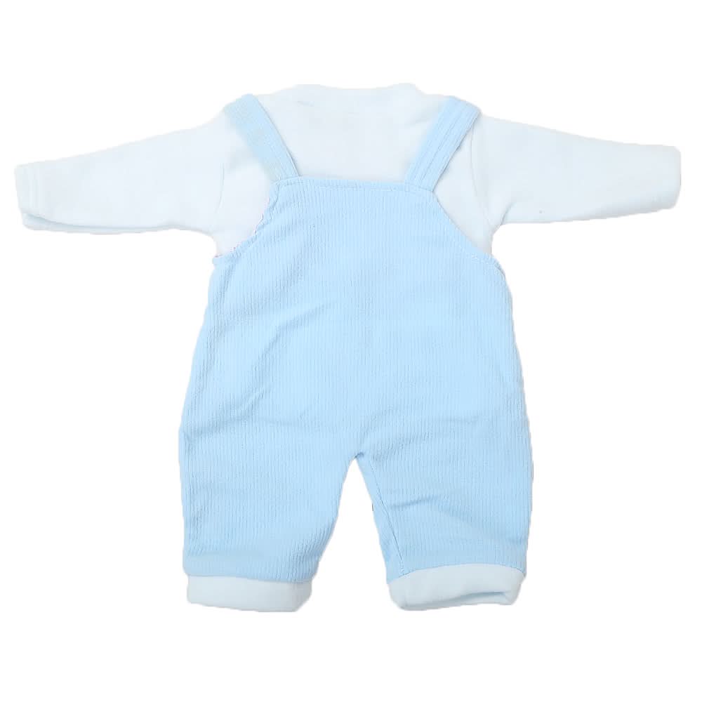 Newborn Boys Full Sleeves Romper - Blue, Kids, NB Boys Rompers, Chase Value, Chase Value