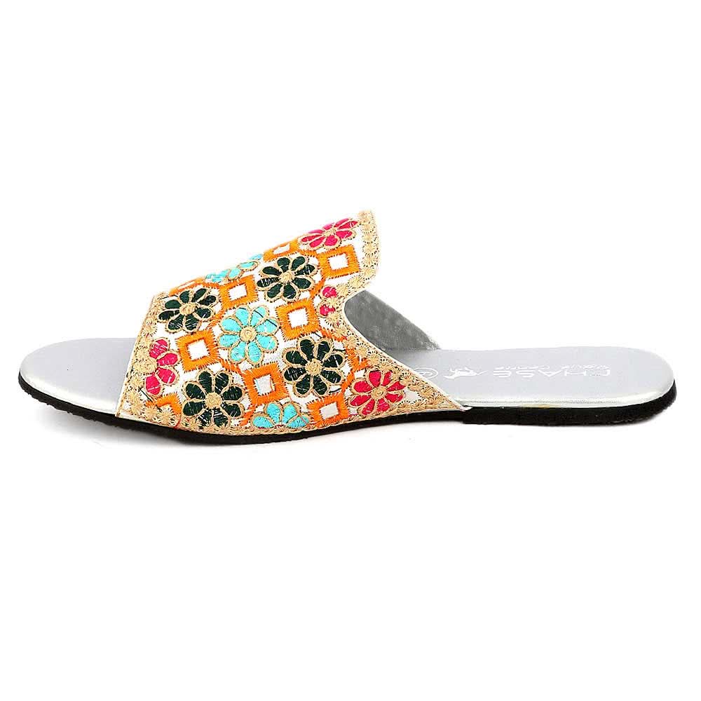 Women's Slipper (045) - Golden, Women, Slippers, Chase Value, Chase Value