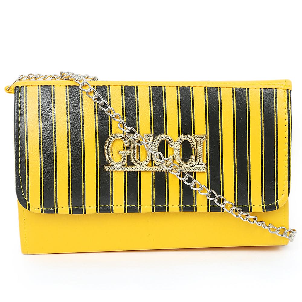 Women's Shoulder Bag - Yellow, Women, Bags, Chase Value, Chase Value