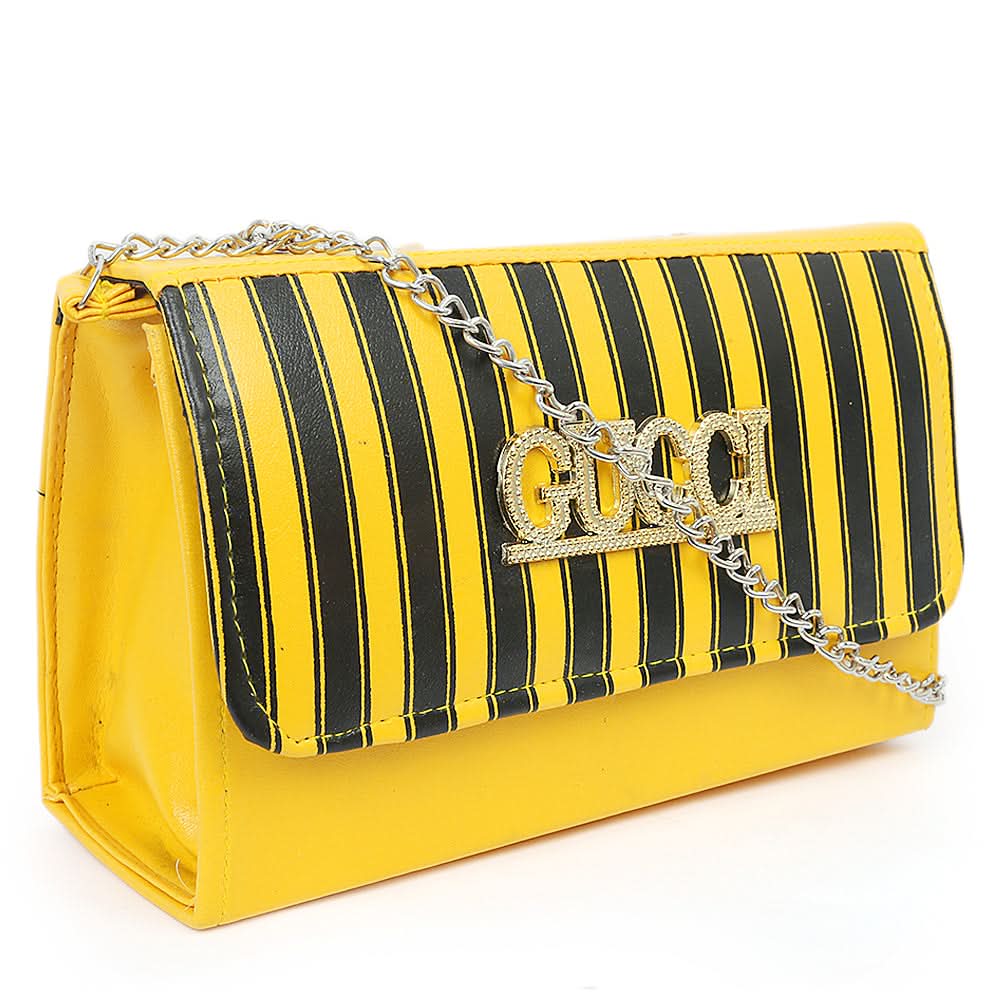 Women's Shoulder Bag - Yellow, Women, Bags, Chase Value, Chase Value