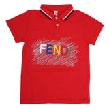 Boys Half Sleeves Polo T-Shirt - Red, Kids, Boys T-Shirts, Chase Value, Chase Value