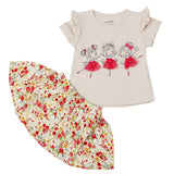 Newborn Girls Half Sleeves Suit - Fawn, Newborn Girls Sets & Suits, Chase Value, Chase Value