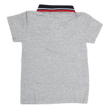 Boys Half Sleeves Polo T-Shirt - Grey, Kids, Boys T-Shirts, Chase Value, Chase Value