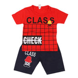 Boys Half Sleeves Short Suit - Red, Kids, Boys Sets And Suits, Chase Value, Chase Value