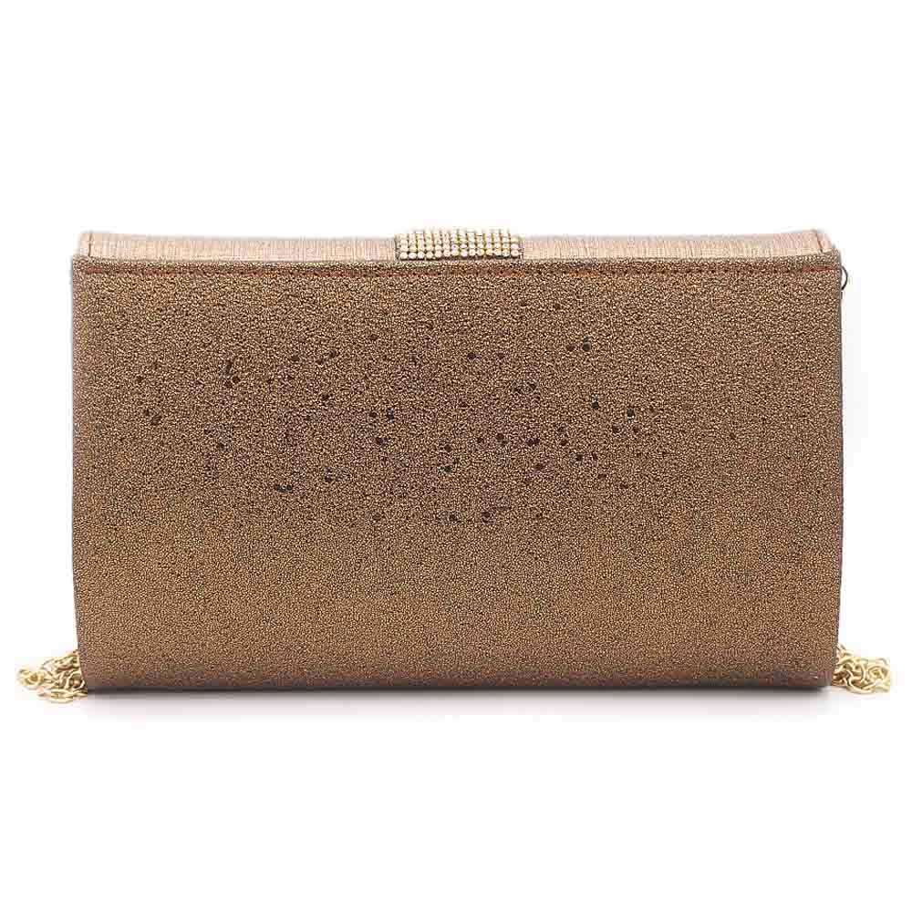 Women's Bridal Clutch 6877 - Coffee, Women, Clutches, Chase Value, Chase Value