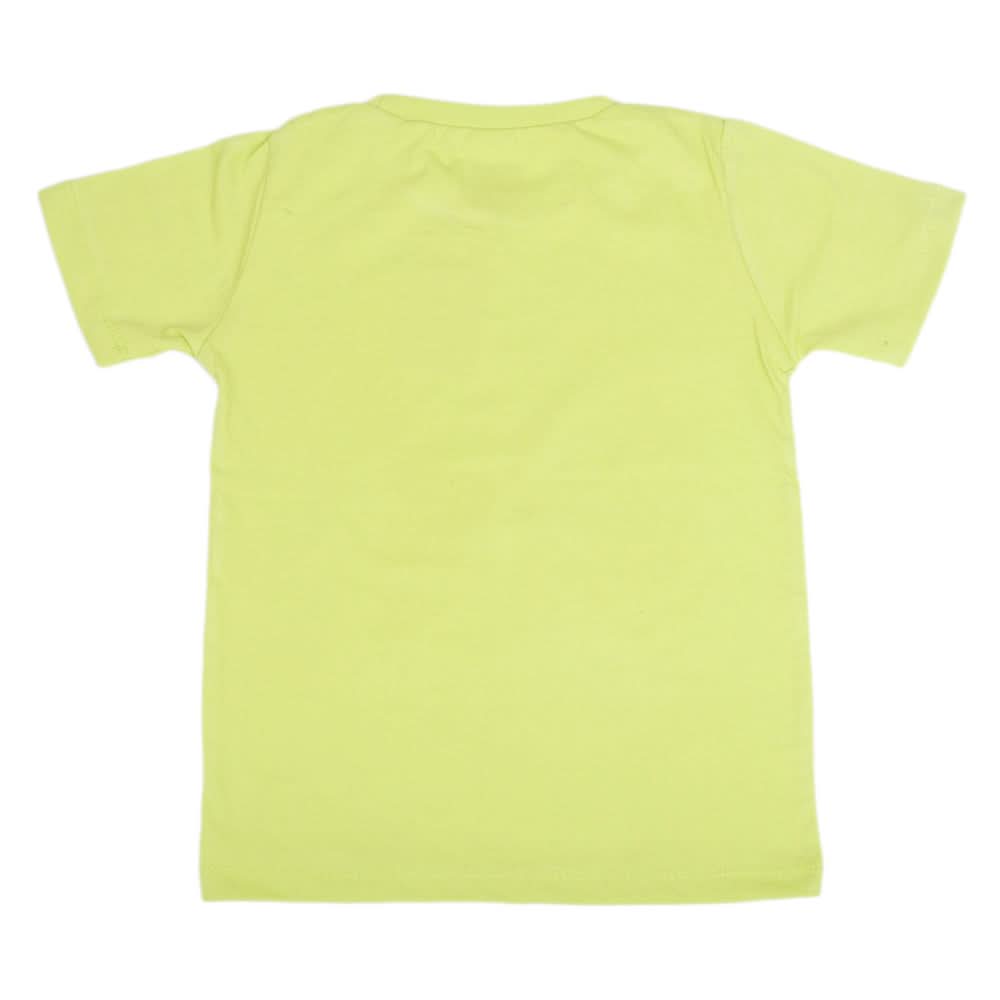 Boys Half Sleeves Jersey T-Shirt 4146 - Light Green, Kids, Boys T-Shirts, Chase Value, Chase Value