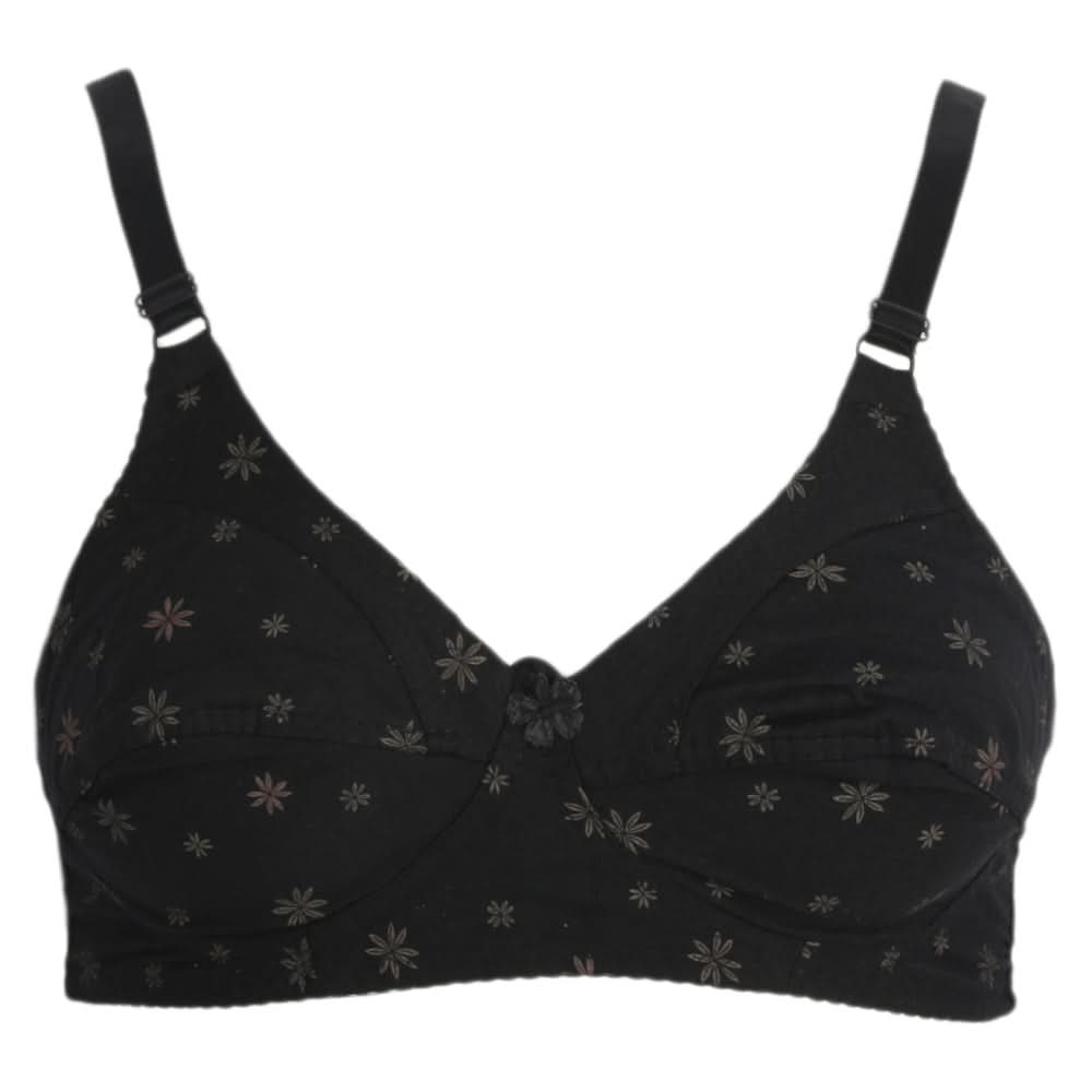 Women's Cotton Bra - Black, Women, Bras, Chase Value, Chase Value