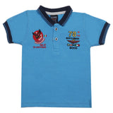 Boys Half Sleeves T-Shirt - Blue, Kids, Boys T-Shirts, Chase Value, Chase Value