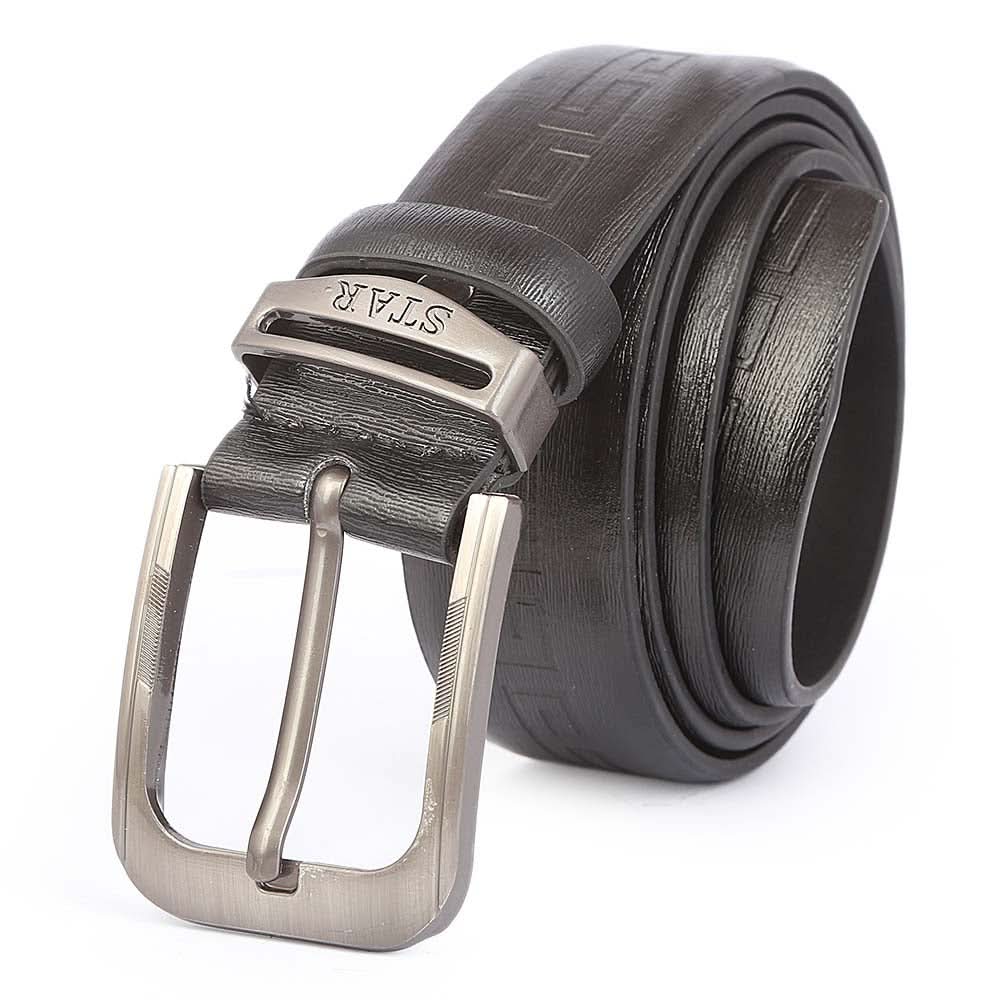 Men's Belt - Black, Men, Belt, Chase Value, Chase Value