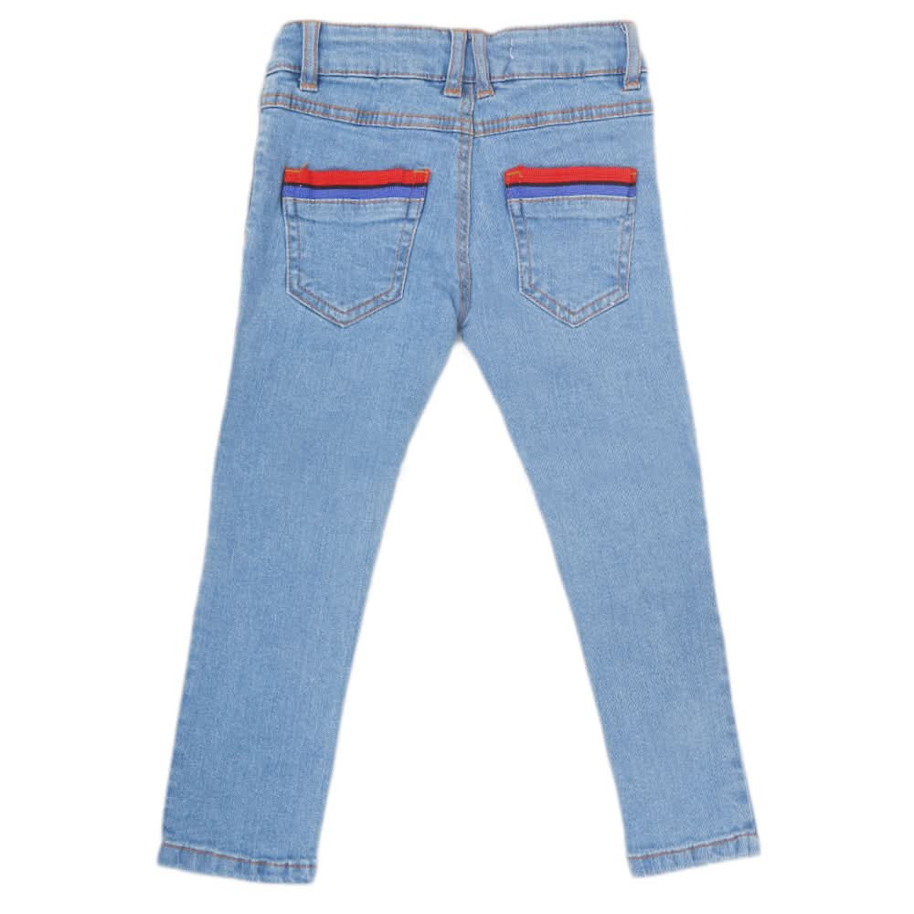 Boys Denim Pant - Light Blue, Kids, Boys Pants, Chase Value, Chase Value