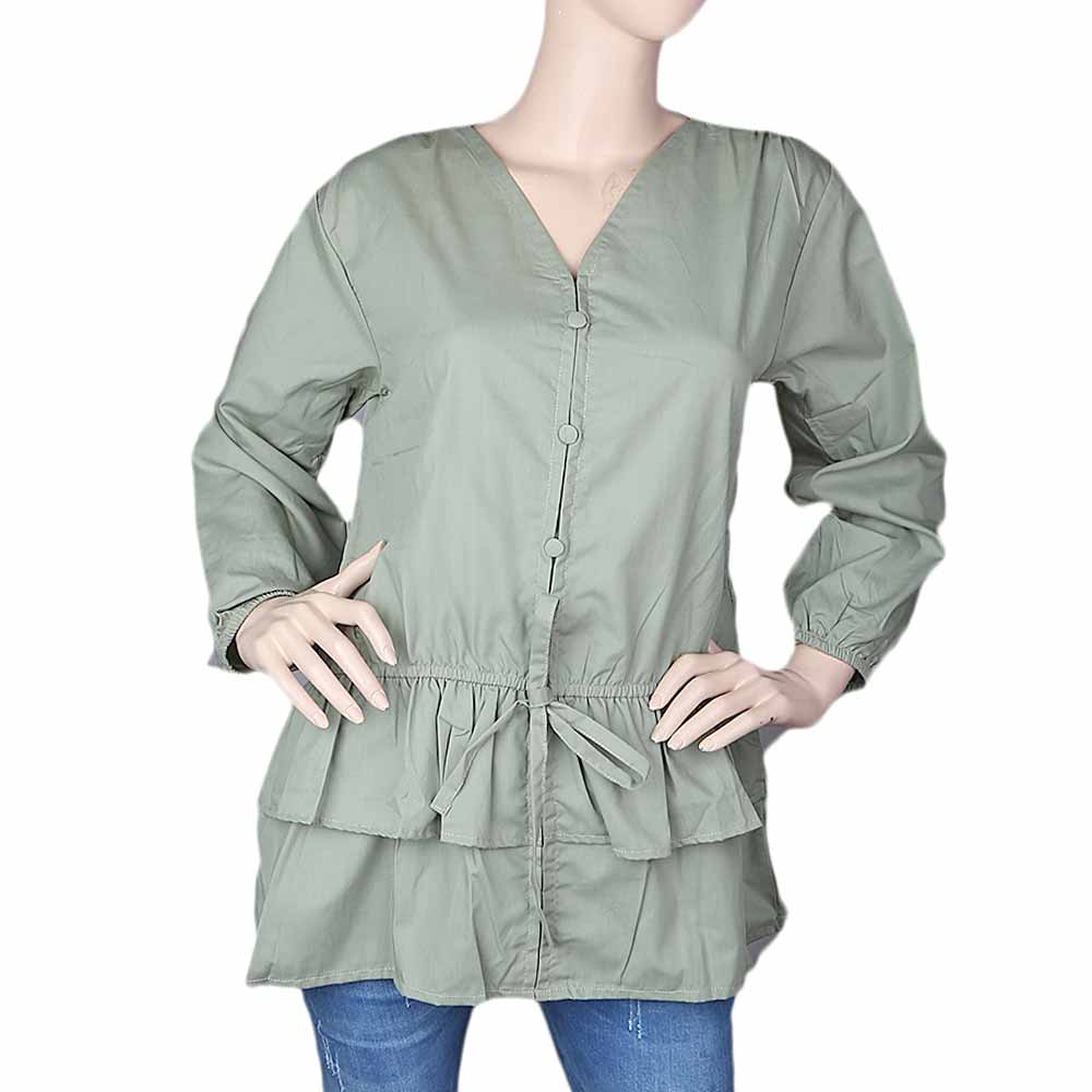 Women's Western Top - Green, Women, T-Shirts And Tops, Chase Value, Chase Value