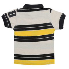 Boys Half Sleeves Polo T-Shirt - Yellow, Boys T-Shirts, Chase Value, Chase Value
