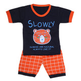 Boys Half Sleeves Suit - Navy Blue, Kids, Boys Sets And Suits, Chase Value, Chase Value
