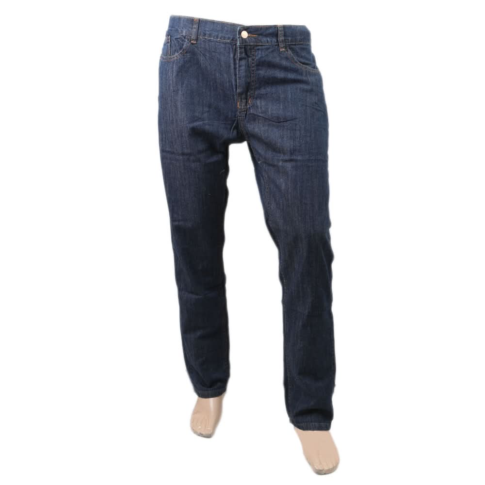 Men’s Denim Pant - Dark Blue, Men, Casual Pants And Jeans, Chase Value, Chase Value