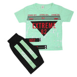 Boys Half Sleeves Short Suit - Light Green, Kids, Boys Sets And Suits, Chase Value, Chase Value