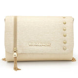 Women's Fancy Clutch 6686 - Golden, Women, Clutches, Chase Value, Chase Value